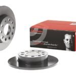 Brembo 272mm Rear Brake Discs Pair for Audi A1 A3 TT Golf MK6 MK7 MK8