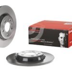 2X Genuine Brembo 300mm Solid Rear Brake Discs 08.A759.11 – Audi A4 A5 A6 A7 Q5
