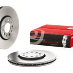 2X Genuine Brembo 288mm Front Vented Brake Discs – A1 Golf Bora Polo Octavia