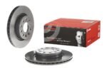 2X Genuine Brembo 280mm Vented Front Brake Discs – A3 Q2 Golf Scirocco Leon