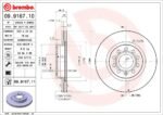 2X Genuine Brembo 280mm Vented Front Brake Discs – A3 Q2 Golf Scirocco Leon - Image 2