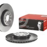 2X Genuine Brembo 312mm Front Vented Brake Discs 09.9772.11 – VW Audi Seat Skoda