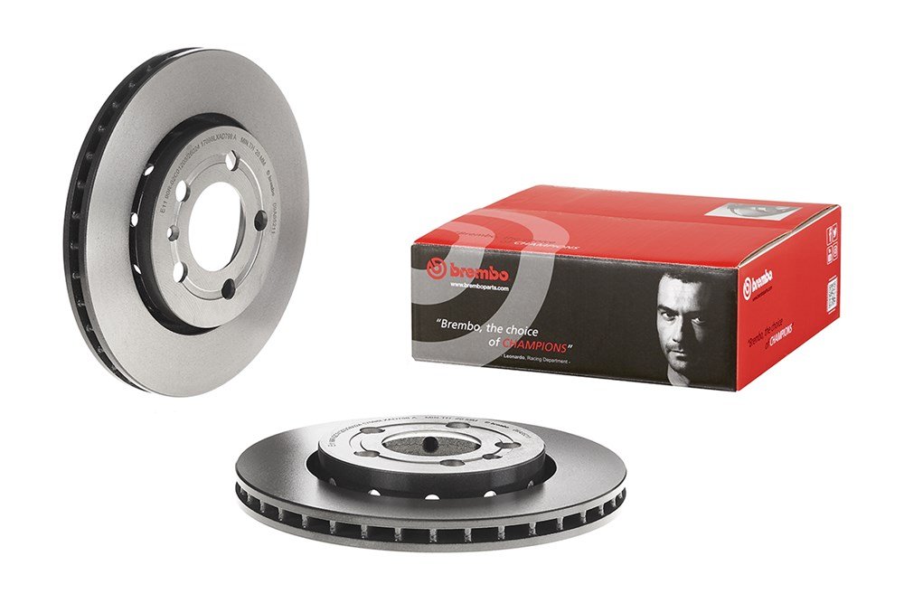 09.A652.11.jpg 2X Brembo 256mm Rear Vented Brake Discs 09.A652.11 – S3 TT VRS GTI – 8L0615601 - Image 1