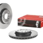 2X Genuine Brembo 314mm Vented Front Brake Discs – Audi A4 A5