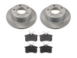 Rear Brake Discs & Pads Kit 244mm – Audi A6 C5 – VW Passat B5 – Skoda Superb