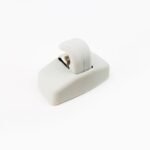 1 x Sun Visor Hook Clip Bracket – Grey – VW SEAT SKODA [1997-2015] 3B0857561B