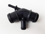 1.4 1.6 2.0 Upper Radiator Coolant Hose Distributor Flange VW Audi 1J0121087C - Image 2