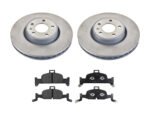 2X Front Brake Discs 318mm – Audi A4 A5 A6 A7 Q5 – 8W0615301AA