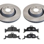 Front Brake Discs & Pads Set For 338mm Discs – Audi A4 A5 A6 A7 Q5 – 8W0615301AB