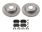 Rear Brake Discs & Pads Kit 282mm – VW Passat B6 B7 CC Tiguan Sharan Audi Q3
