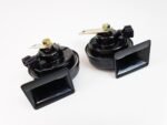 12V High & Low Tone Horns Signal Klaxon A3 Leon Golf Octavia Passat T4 3B0951223