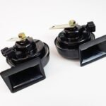 12V High & Low Tone Horns Signal Klaxon A3 Leon Golf Octavia Passat T4 3B0951223
