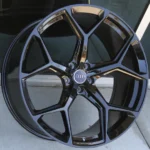 Audi Wheels 1338 21x9 5x112 ET30 Gloss Black fit Audi A5 S5 A6 A7 A8 Q3 Q5 - Image 4