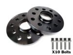 15mm Wheel Spacers for Volkswagen Audi Seat Skoda 5×100/112 57.1 + Extended Bolts – VW Audi Seat Skoda