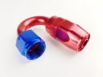180 Degree Braided Hose End Fast Flow Fitting JIC AN-6 AN-8 AN-10 / AN6 AN8 AN10 - Image 2