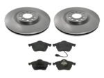 Front Brake Discs & Pads Set 312mm – Audi A3 TT VW Golf Seat Skoda – 8N0615301A