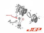 2.0 1.8L Petrol Coolant Water Pump Thermostat Valve – Audi VW Seat – 06H121113B - Image 3