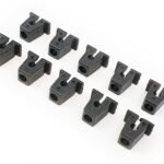 10 X Retaining Expanding Insert Nuts Multi-use – Audi VW Seat Skoda – 811807577C