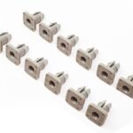 10 X Fog Lamp / Indicator Backing Clip Nuts – Audi VW Skoda Seat – N90535301