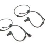2 x ABS Wheel Speed Sensors Front Axle 8E0927803B Audi A4 B6 B7 [2003-08] Seat Exeo