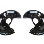 Brake Disc Dust Cover Plates Rear Left and Right Pair – VW Skoda 1Q0615611E/612E