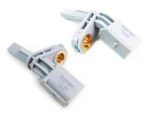 ABS Wheel Speed Rotation Sensors Left & Right Pair VW Audi Seat 7L0927807B /808N