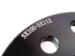 2x 10mm Alloy Wheel Spacers 5×100 5×112 57.1 VW Audi Seat - Image 3