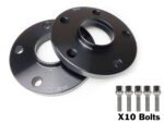 Hubcentric 15mm Alloy Wheel Spacers – VW Transporter T5 T6 5X120 65.1
