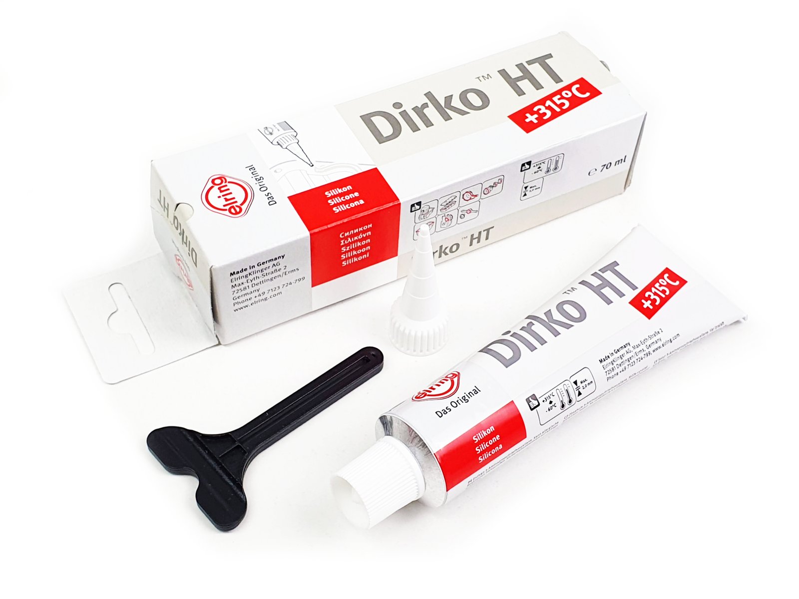 20211127_102831.jpg Elring Silicone Gasket Seal – Sump, Crankcase 70ml VW Audi Seat Skoda – Dirko HT - Image 1