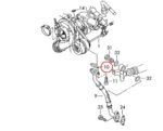 Elring OE Turbocharger Return Oil Line Gasket – VW Seat Skoda Audi – 058145757C - Image 2