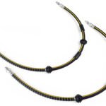 2X Brake Hose Pipe Lines – Front Pair – VW Touareg [2002-10]- 7L6611701B