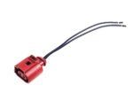 VW Passat B6 Rear Brake Motor Plug Connector & Wire Repair Brown 1J0973722A - Image 2