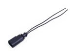 2 Pin Brake Pad Wear Sensor Connector Plug Repair Loom 1J0973802 VW Aud - Image 3