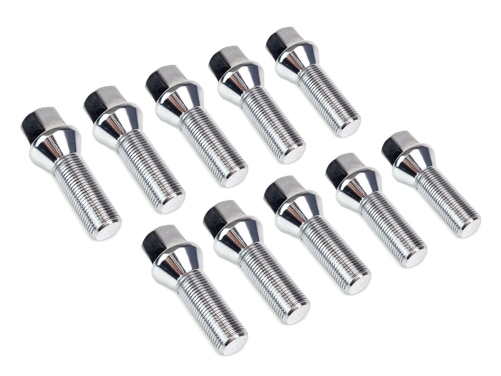 20220531_120833-x10.jpg 10X Extended Wheel Nut Stud Bolts – BMW / MINI M14 x 1.25 35mm Tapered / Conical - Image 1