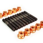 10X Exhaust Manifold Stud Bolts Pins and Nuts M8 – VW Audi Seat Skoda N0444115