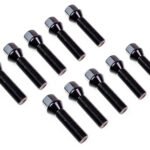 10X Extended Wheel Nut Stud Bolts – BMW M14 x 1.25 45mm Tapered / Conical