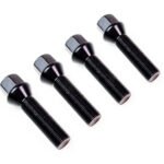 4X Extended Wheel Nut Stud Bolts – BMW M14 x 1.25 45mm Tapered / Conical