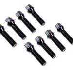 8X Extended Wheel Nut Stud Bolts – BMW M14 x 1.25 45mm Tapered / Conical