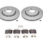 Meyle PD Rear Brake Discs & Pads Set – Audi TT MK1 A3 S3 Quattro – 256mm Vented