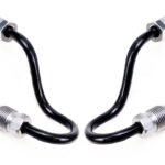 2X Rear Brake Pipes to Caliper Pair Left & Right – A3 TT Golf Scirocco Leon