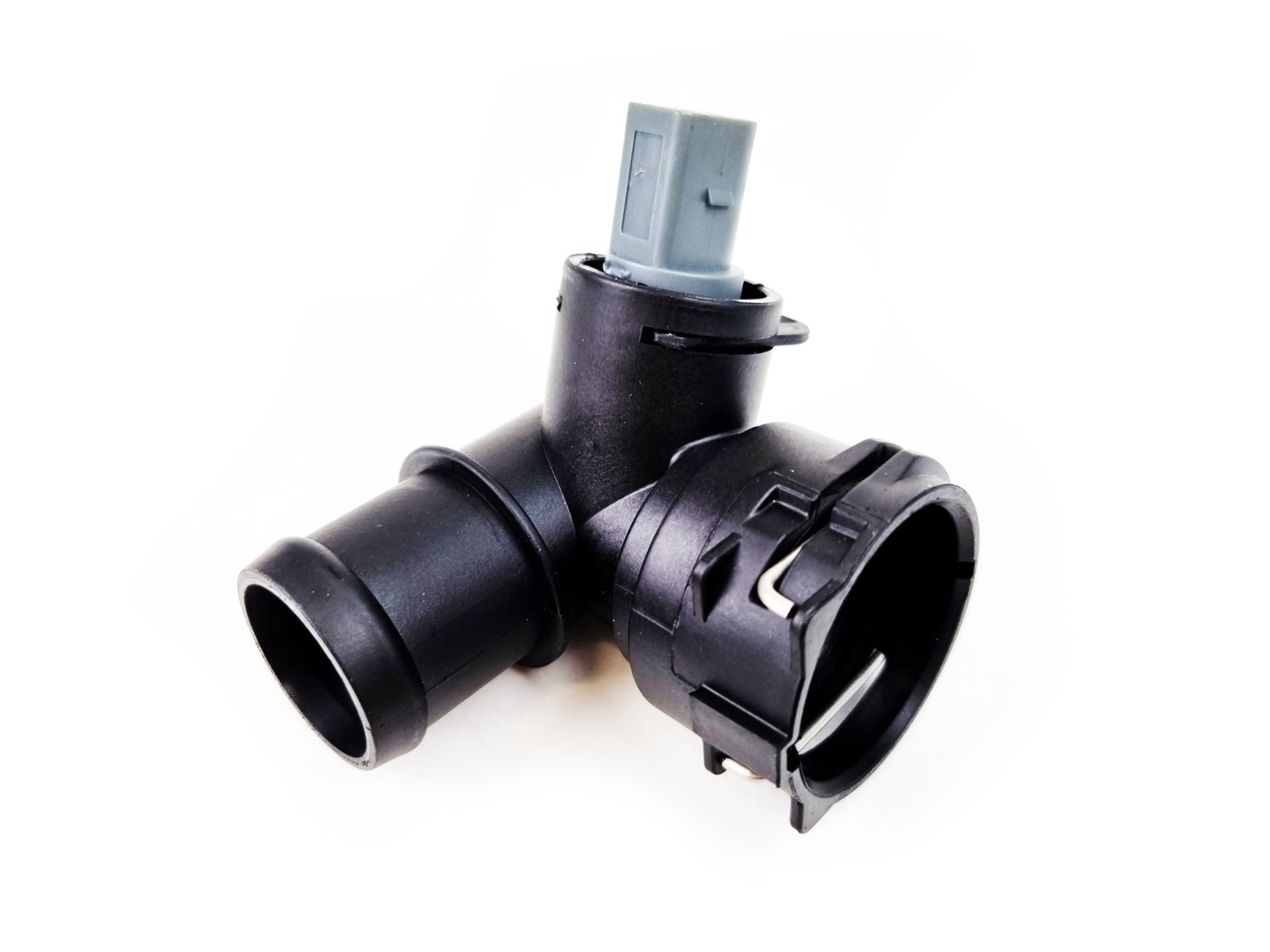 20230921_131300.jpg Radiator Coolant Flange & Sensor 1.0 1.2 1.4 1.5 1.6 Petrol VW Audi 5Q0122291AK - Image 1