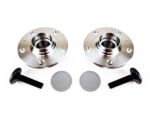 2x Rear Wheel Hub Flanges & Bearings Kit Ridex – VW Audi Seat Skoda – 1T0598611A
