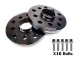 Alloy Wheel Spacers 5×100/112 57.1 20mm + Extended Bolts – VW Audi Seat Skoda
