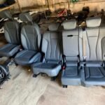 Audi Q8 Complete Black Leather Interior Seat Set