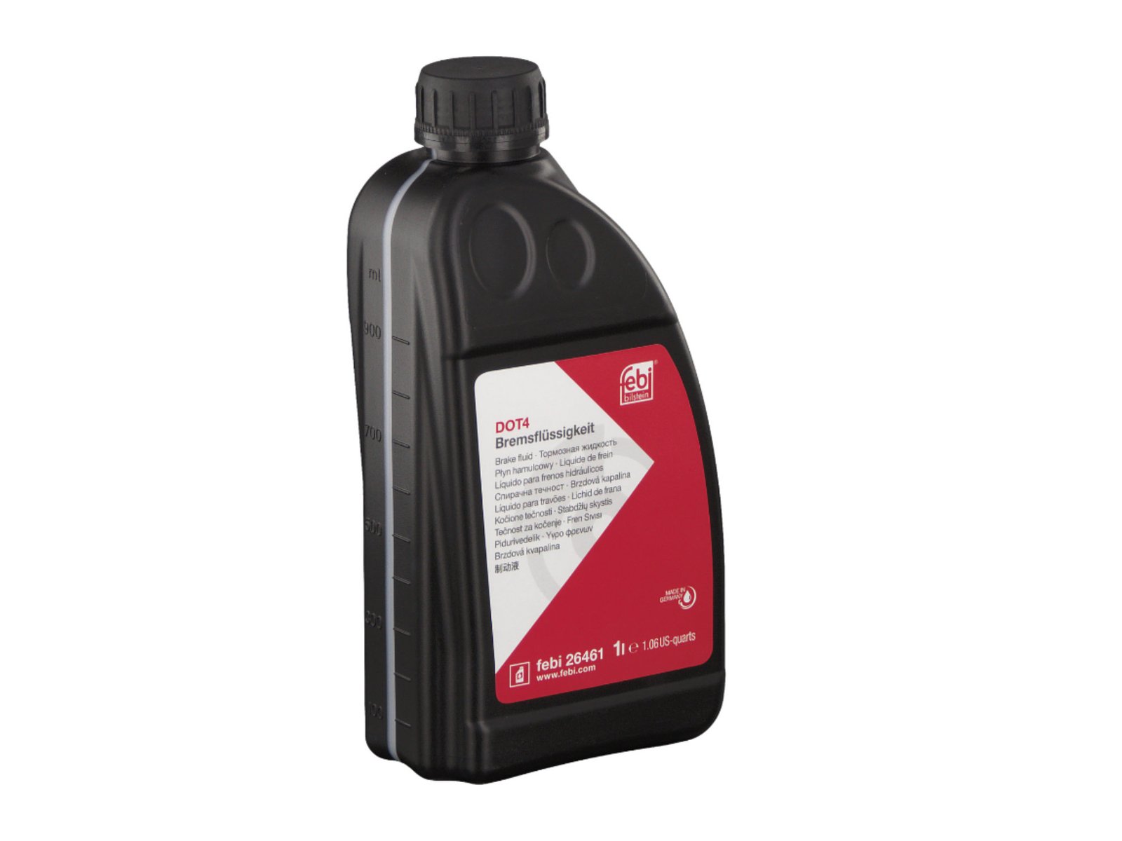 26461-1.jpg DOT 4 Plus Fully Synthetic Brake Fluid – 1 Litre 1L – Febi Bilstein Germany - Image 1