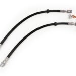 2X Front Brake Hoses Lines Pair – A3 MK1 Golf MK4 Bora Leon Octavia 1J0611701