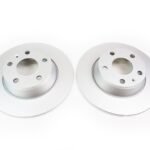 2X Meyle PD Rear Brake Discs Set Pair 286mm X 12mm Solid – Audi TT MK2 8J