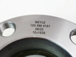 2X Meyle Rear Wheel Hub Flanges ABS Ring & Bearings Audi A3 TT MK1 FWD 1J0598477 - Image 4