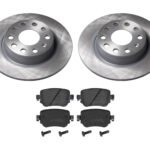 Rear Brake Discs & Pads Set – 272mm – VW Caddy SA Leon 5F Octavia 5E 1K0615601AA