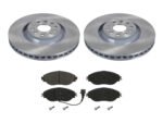 Front Brake Discs & Pads Set – 340mm – A3 S3 Arteon Golf MK7 Passat Leon Octavia